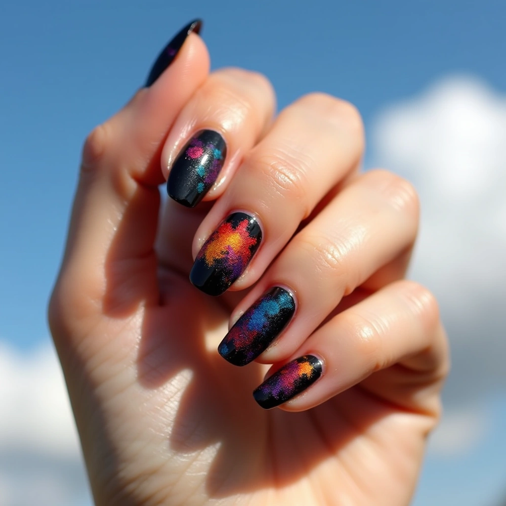 Black Rainbow Contrast