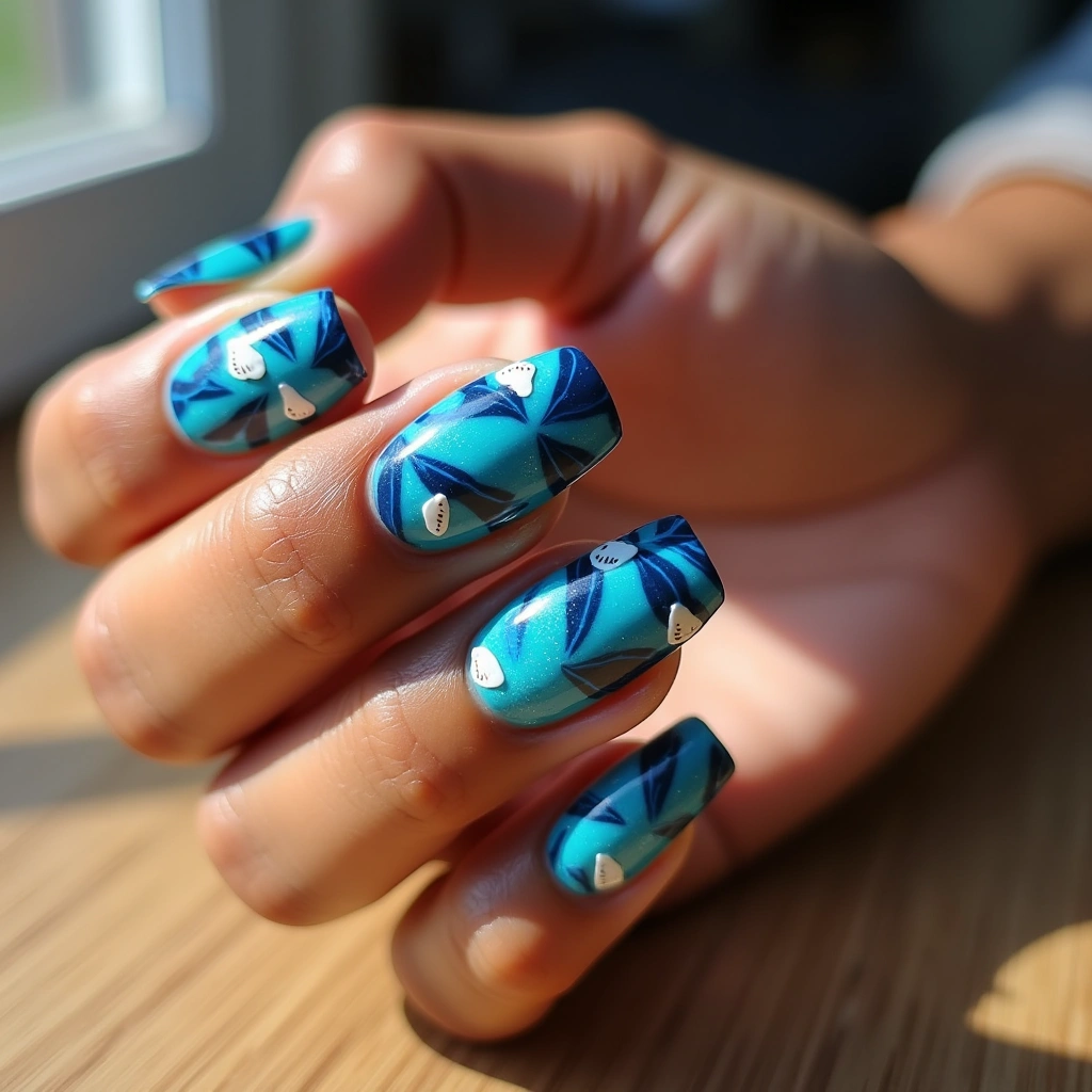 Ocean Tie Dye Waves