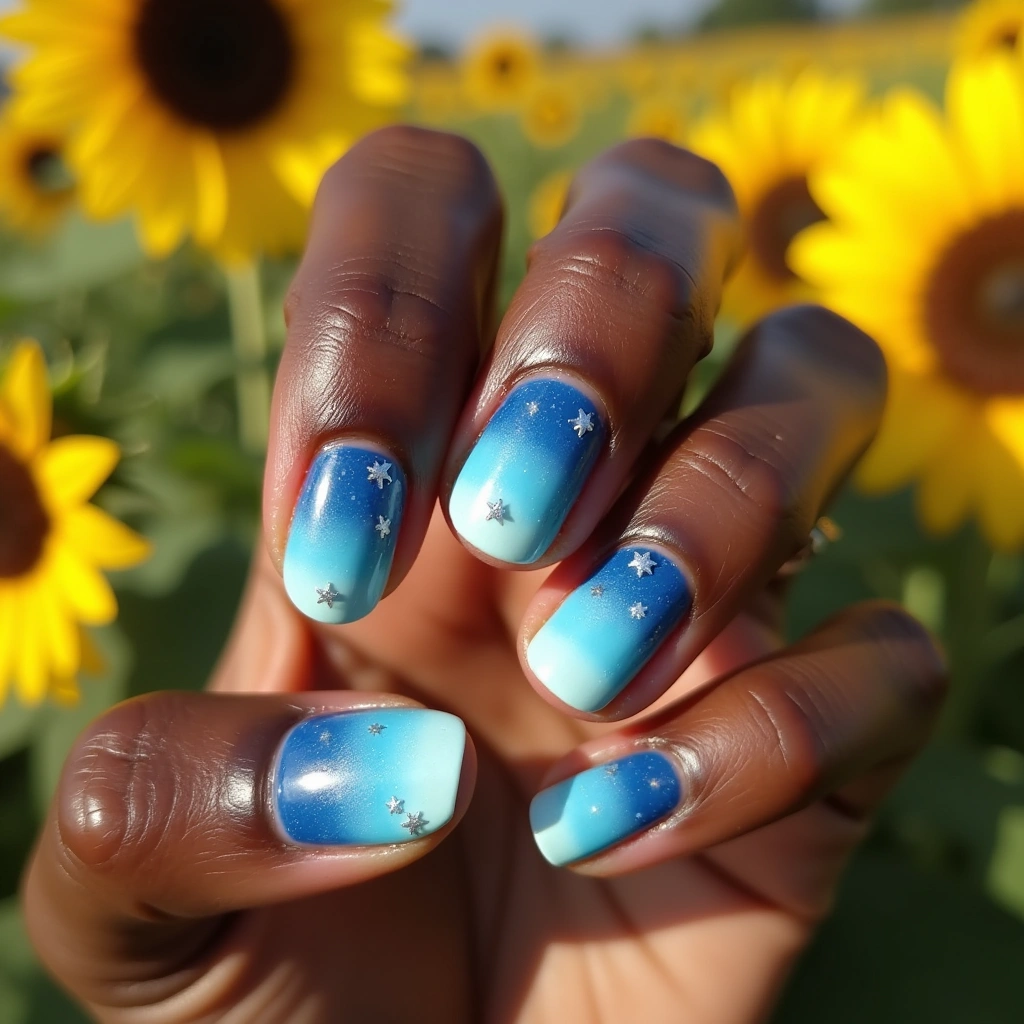 Celestial Blue Tie Dye