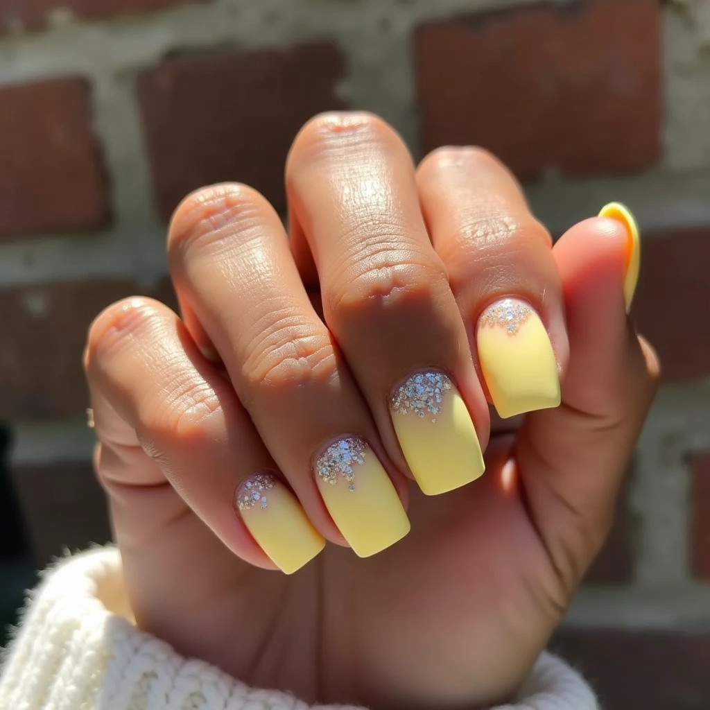 Glitter Flakes Ombre