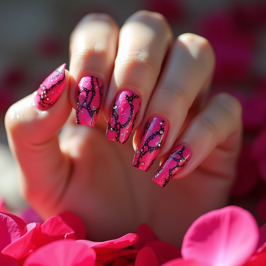 Neon Pink Serpent Fun