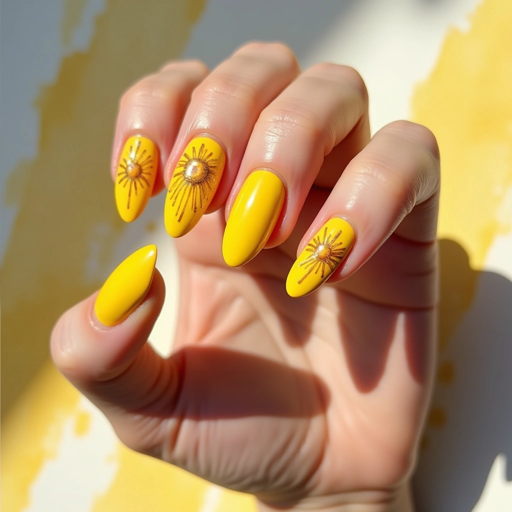 Yellow Crystal Suns