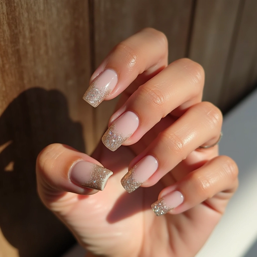 Nude Crystal Gradient