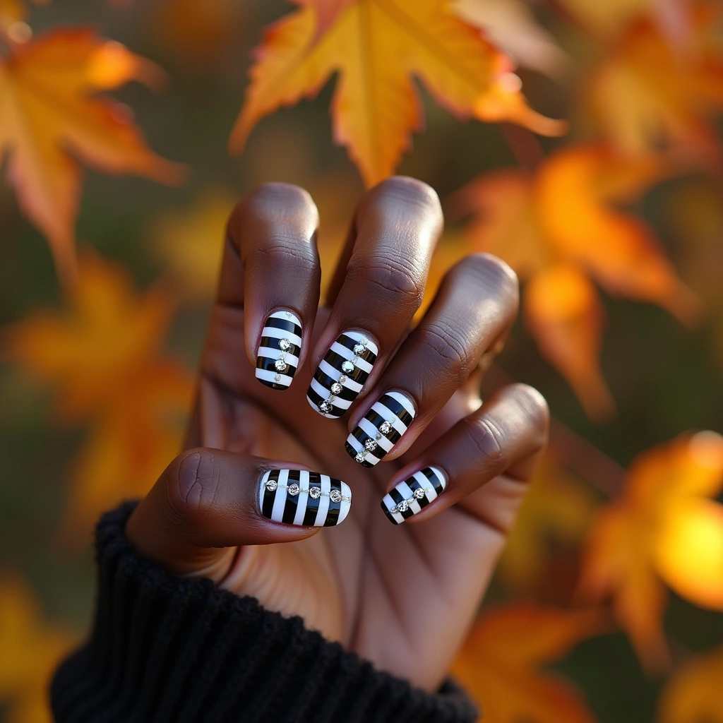 Striped Crystal Contrast