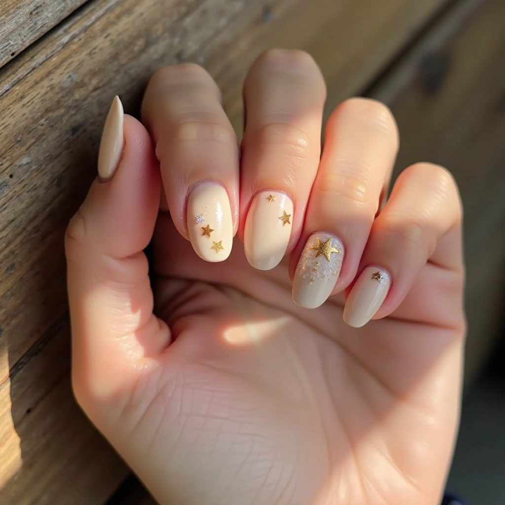 Beige Lace Twinkle