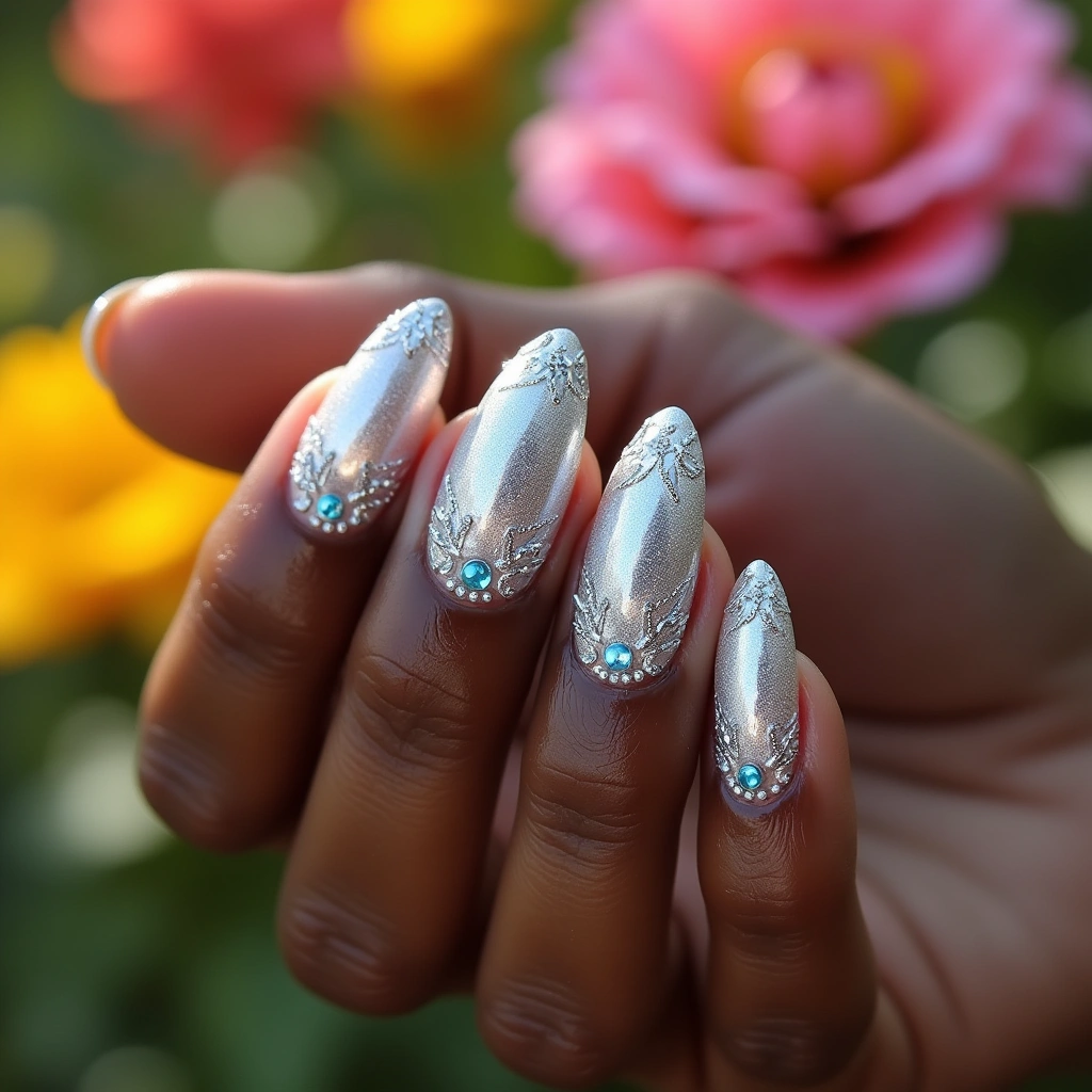 Silver Lace Twinkle