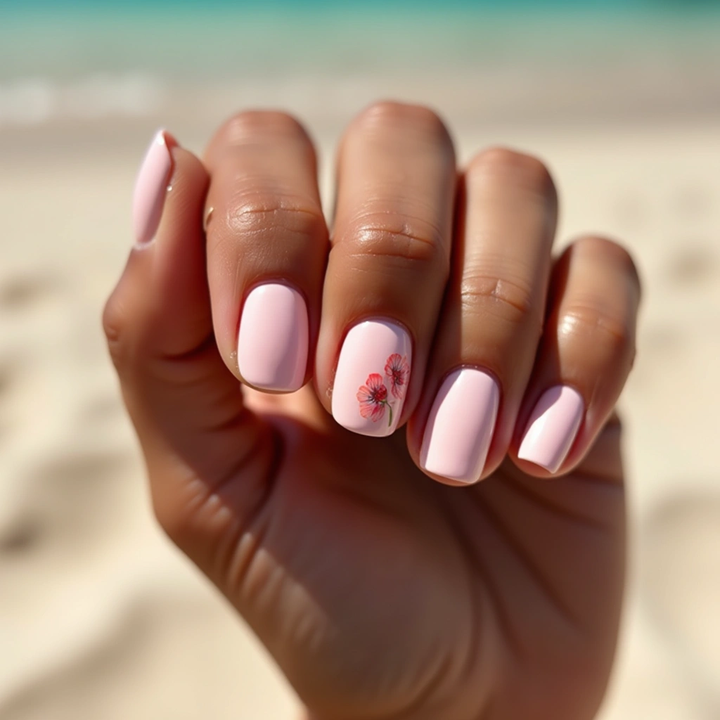 Subtle Nude Poppies