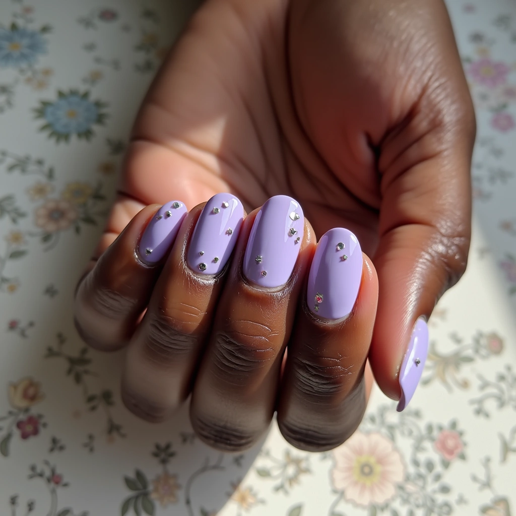 Chic Lavender Poppies