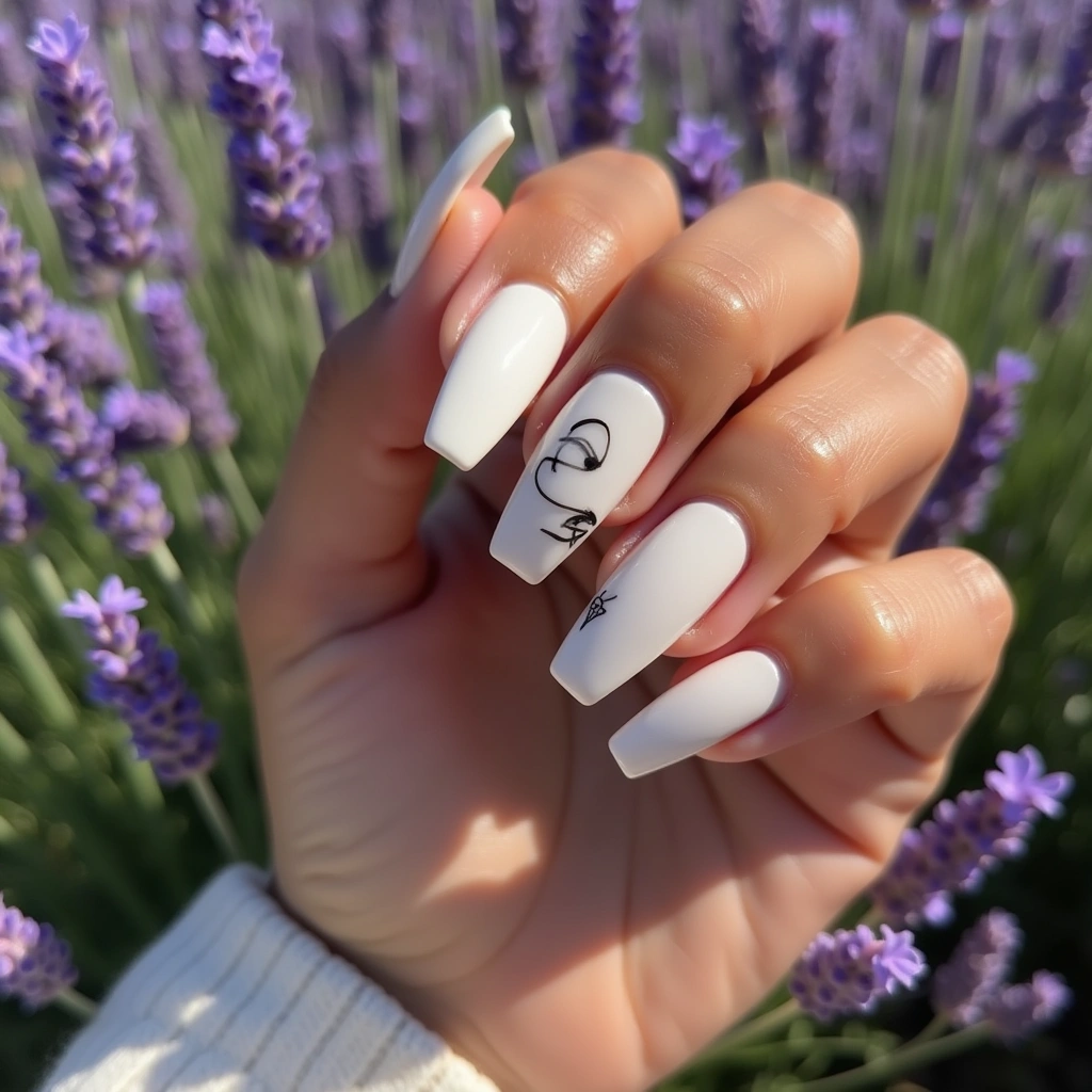 Artistic Off White Face