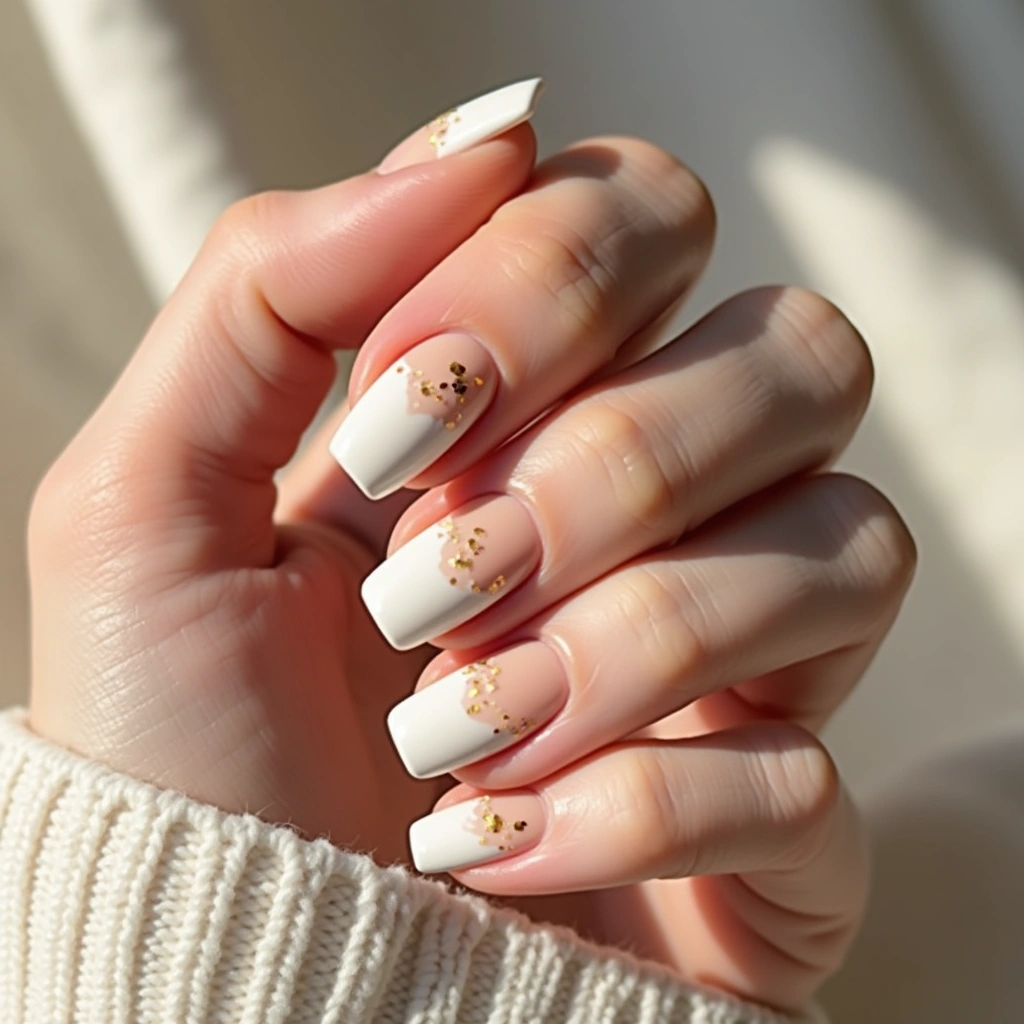 Peachy Off White Ombre