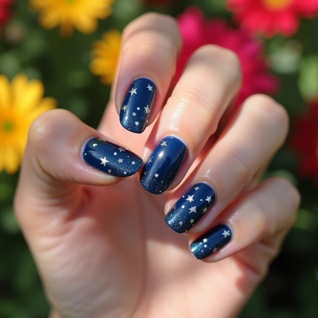 Celestial Midnight Starlight