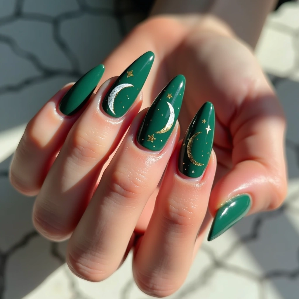Emerald Celestial Dreams