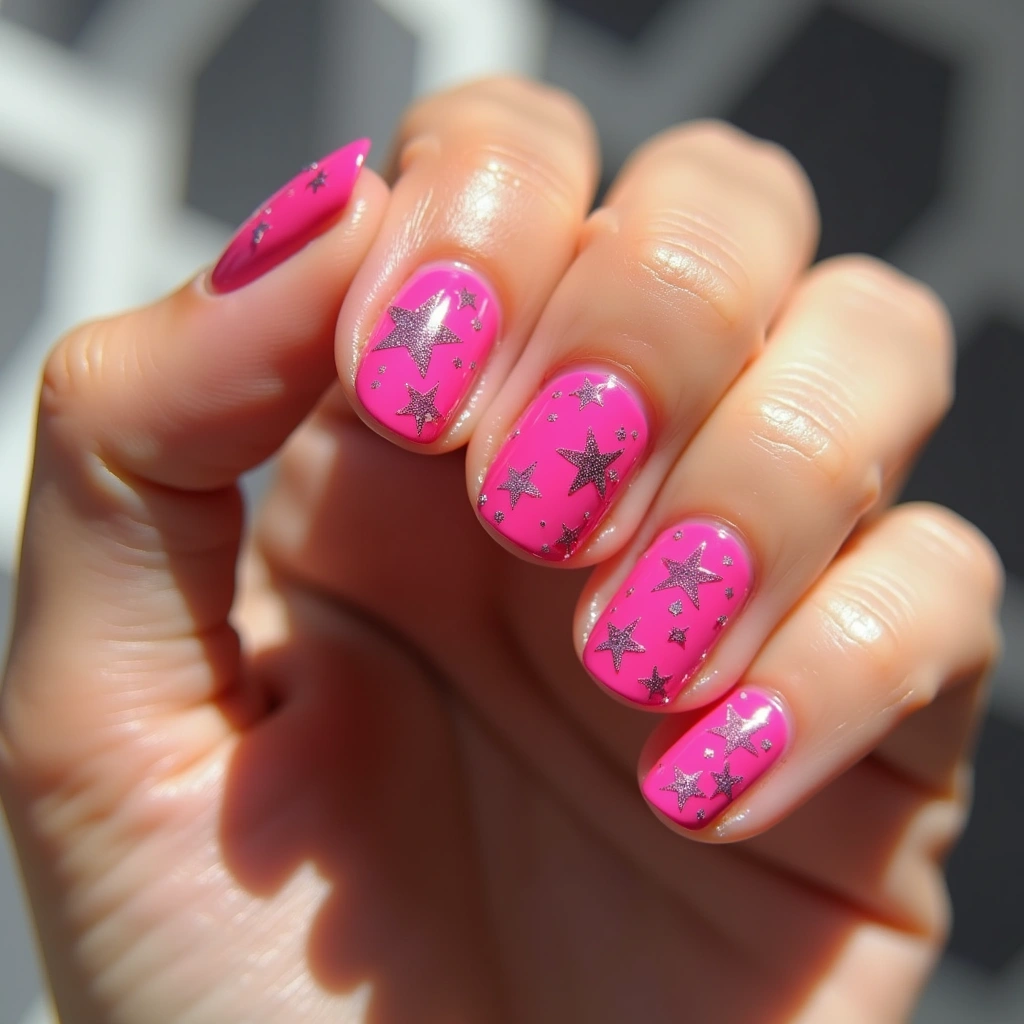 Fuchsia Fun Starlight