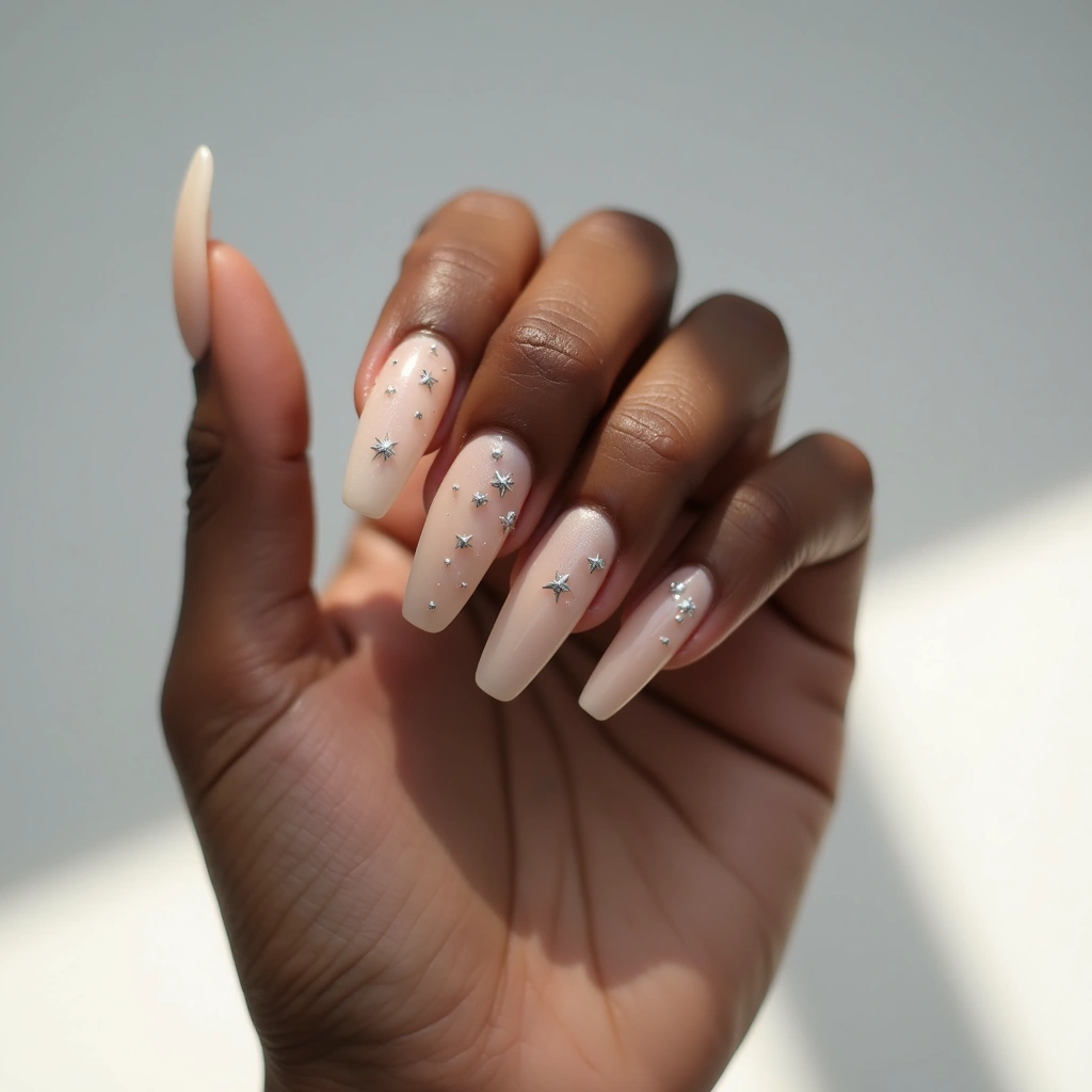 Elegant Beige Starlight