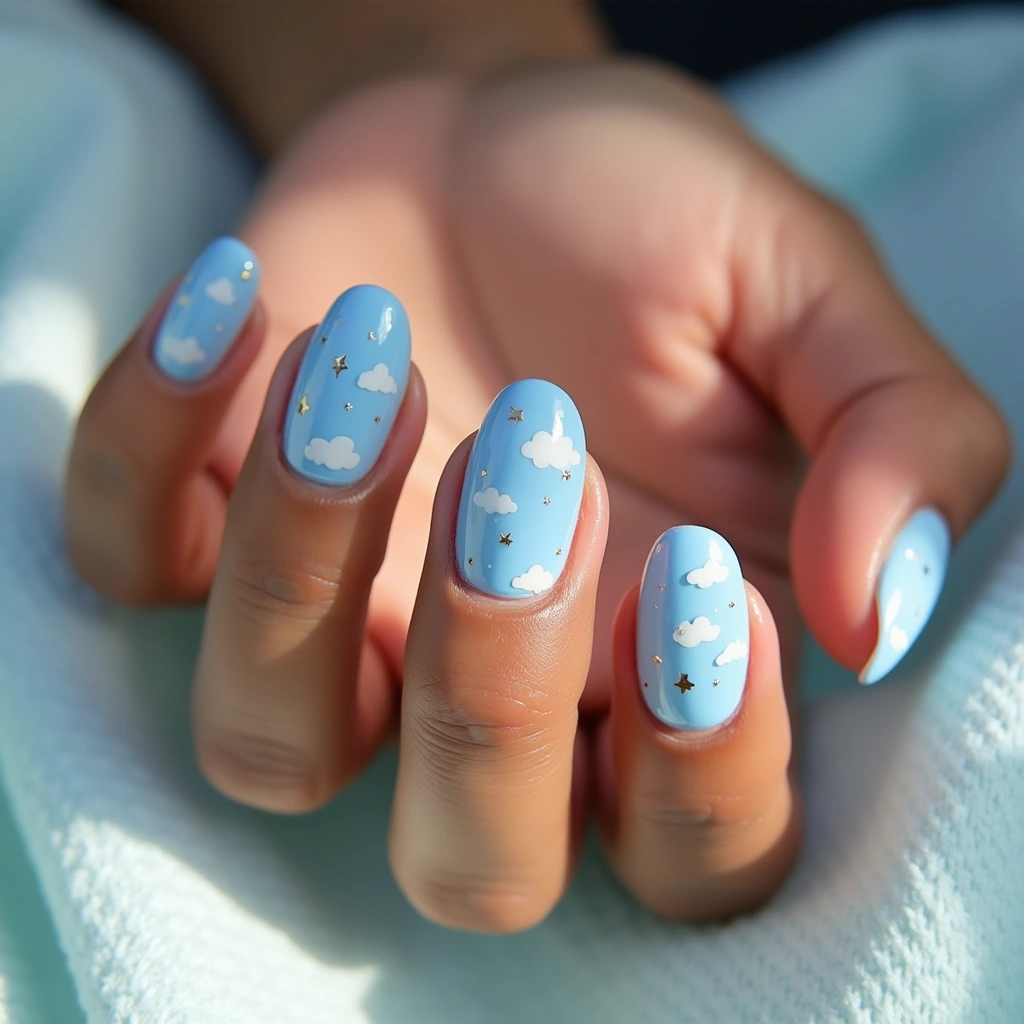 Dreamy Blue Starlight