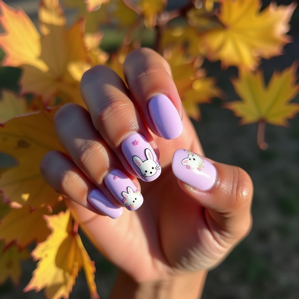 Pastel Bunny Blossoms