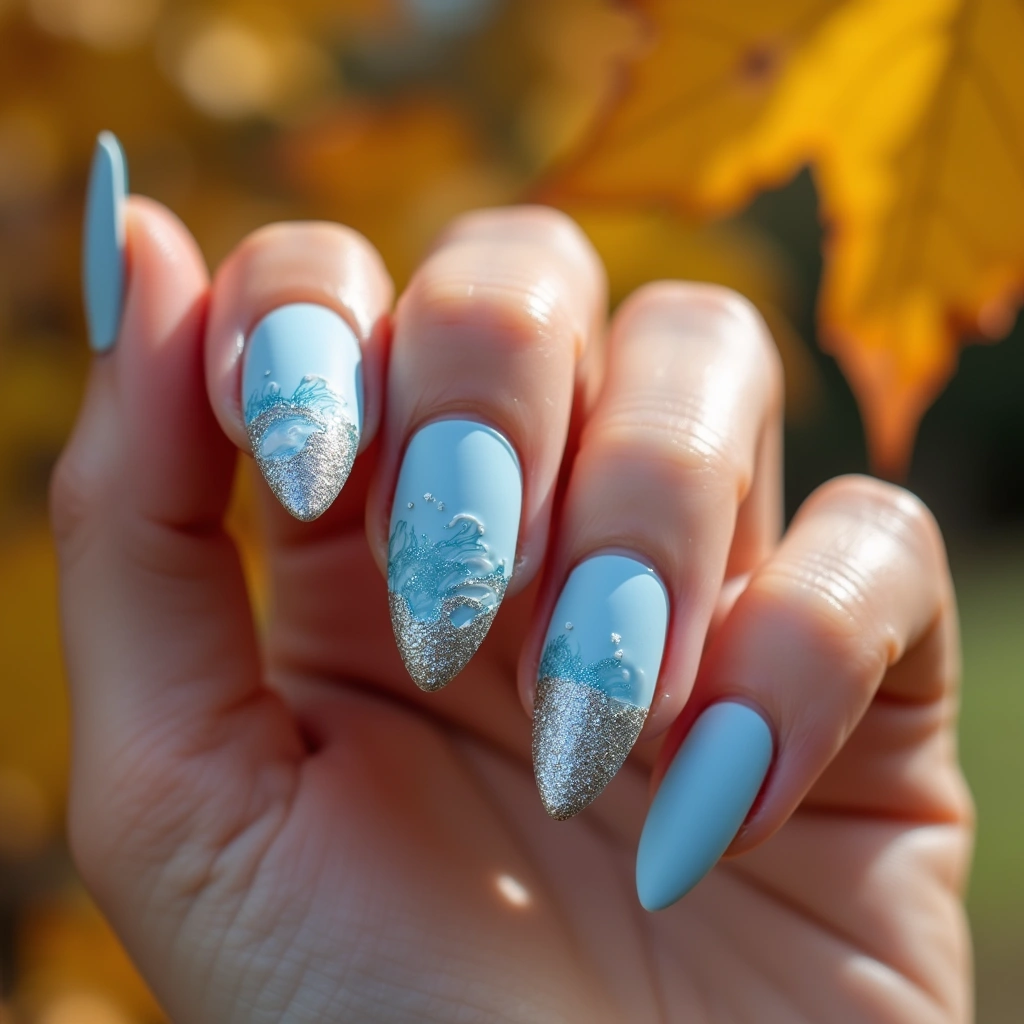 Beachy Blue Waves