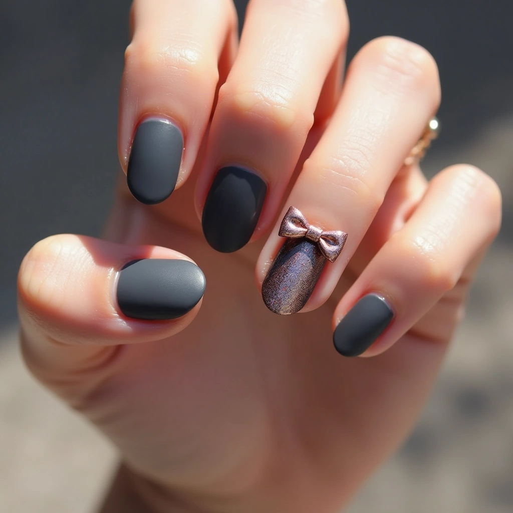 Modern Gray Coquette