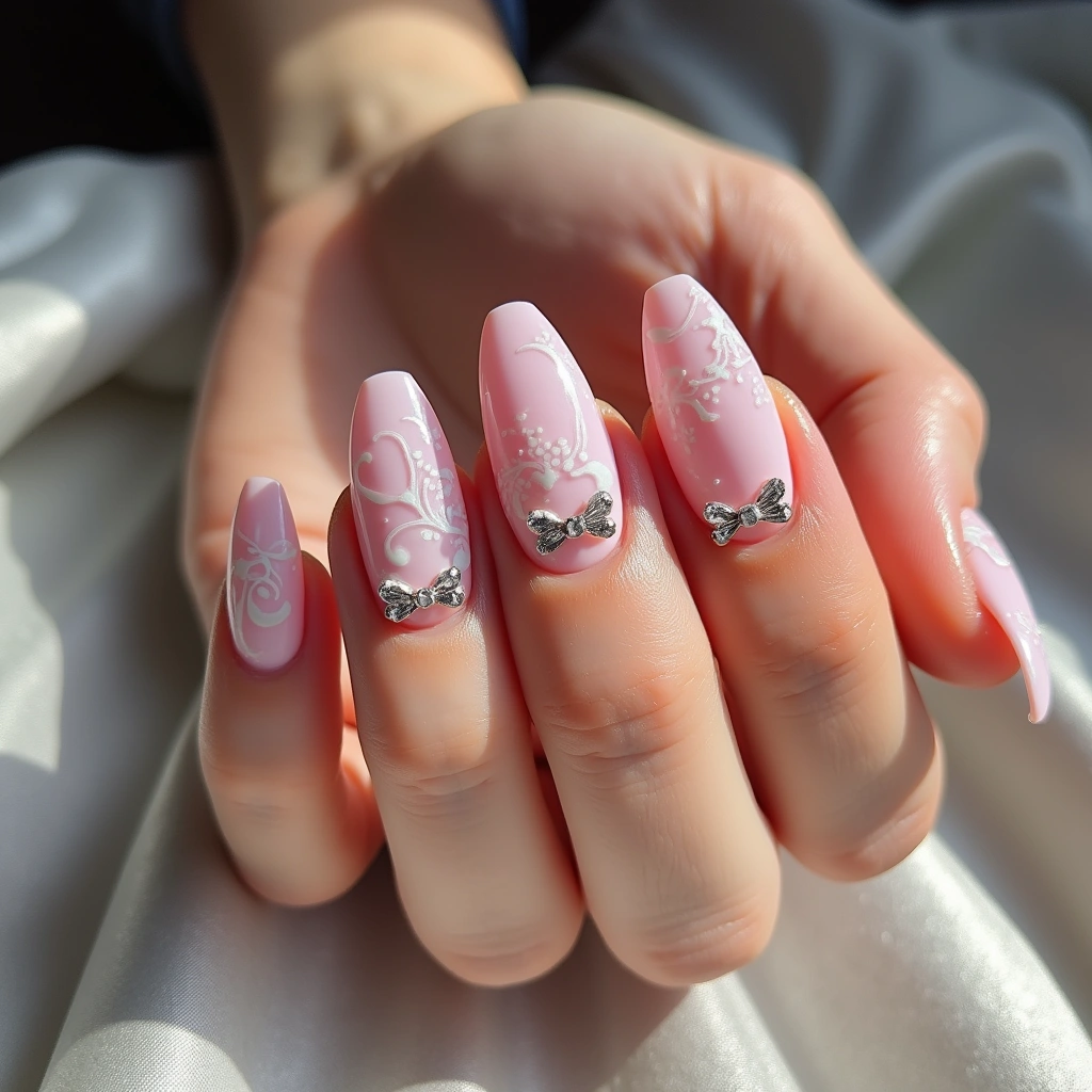 Pastel Lace Coquette