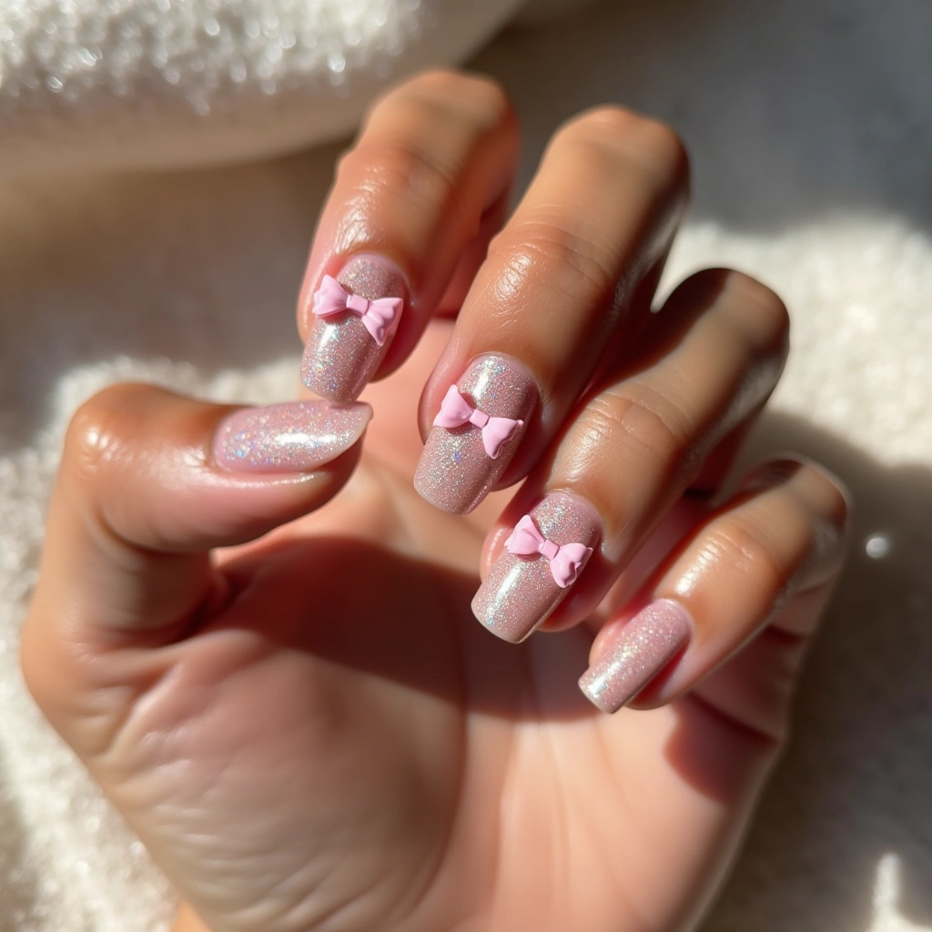 Festive Champagne Coquette