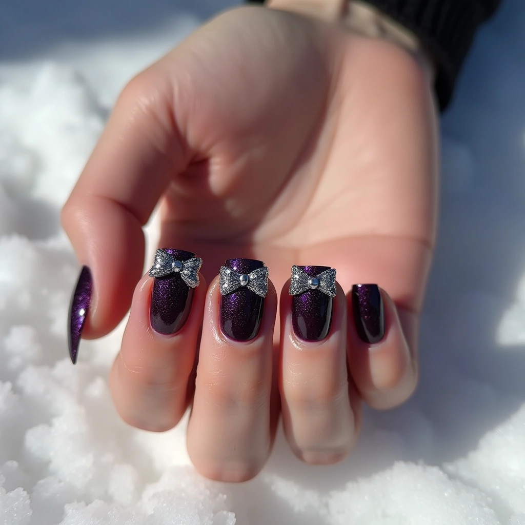 Glamorous Plum Coquette
