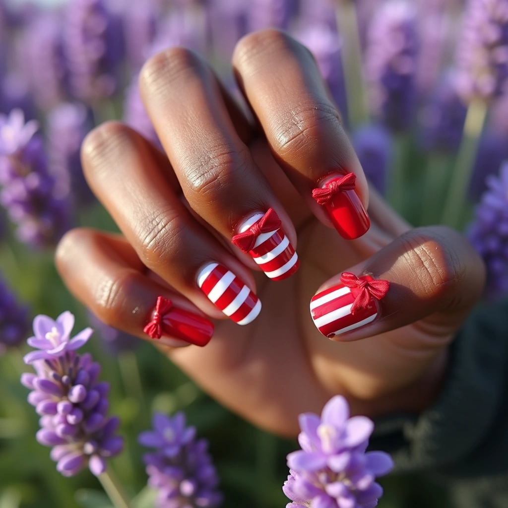 Festive Red Coquette