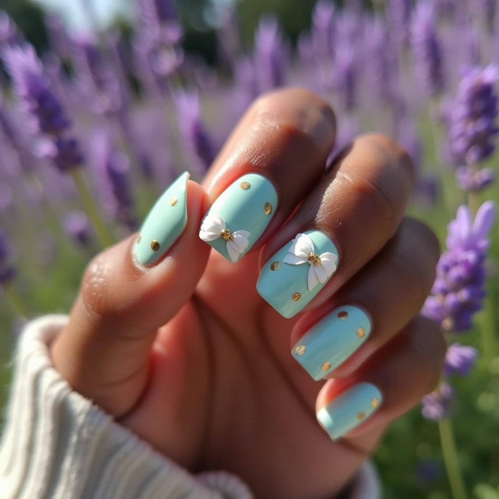 Trendy Mint Coquette
