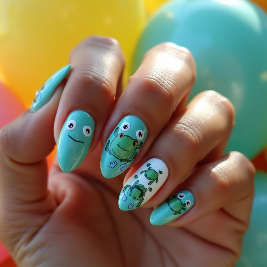 Turquoise Frog Oasis
