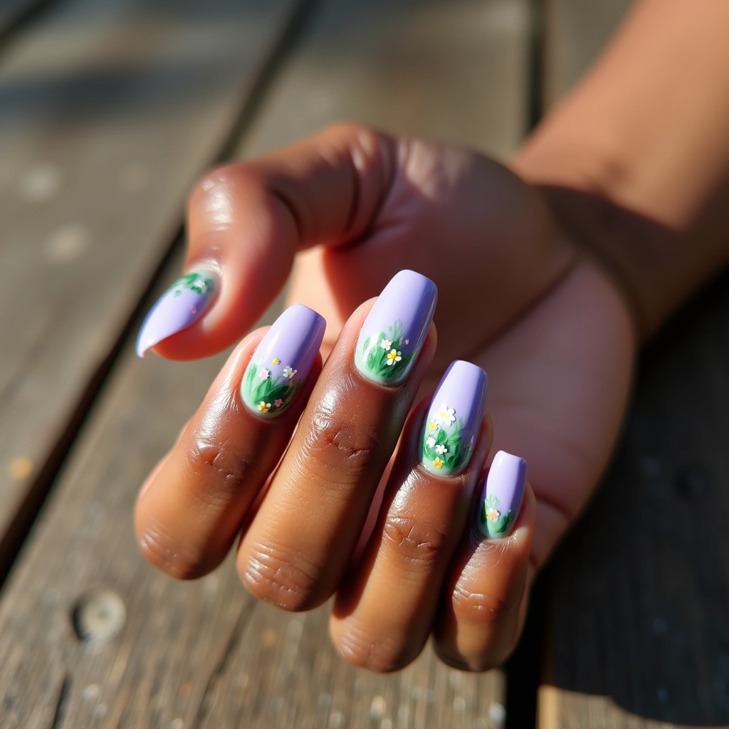 Lavender Frog Garden