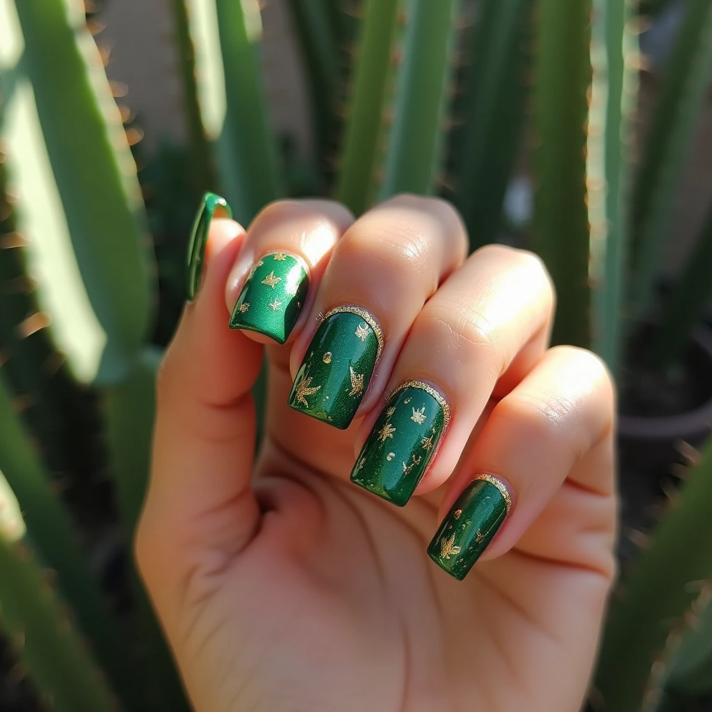 Glittering Frog Elegance