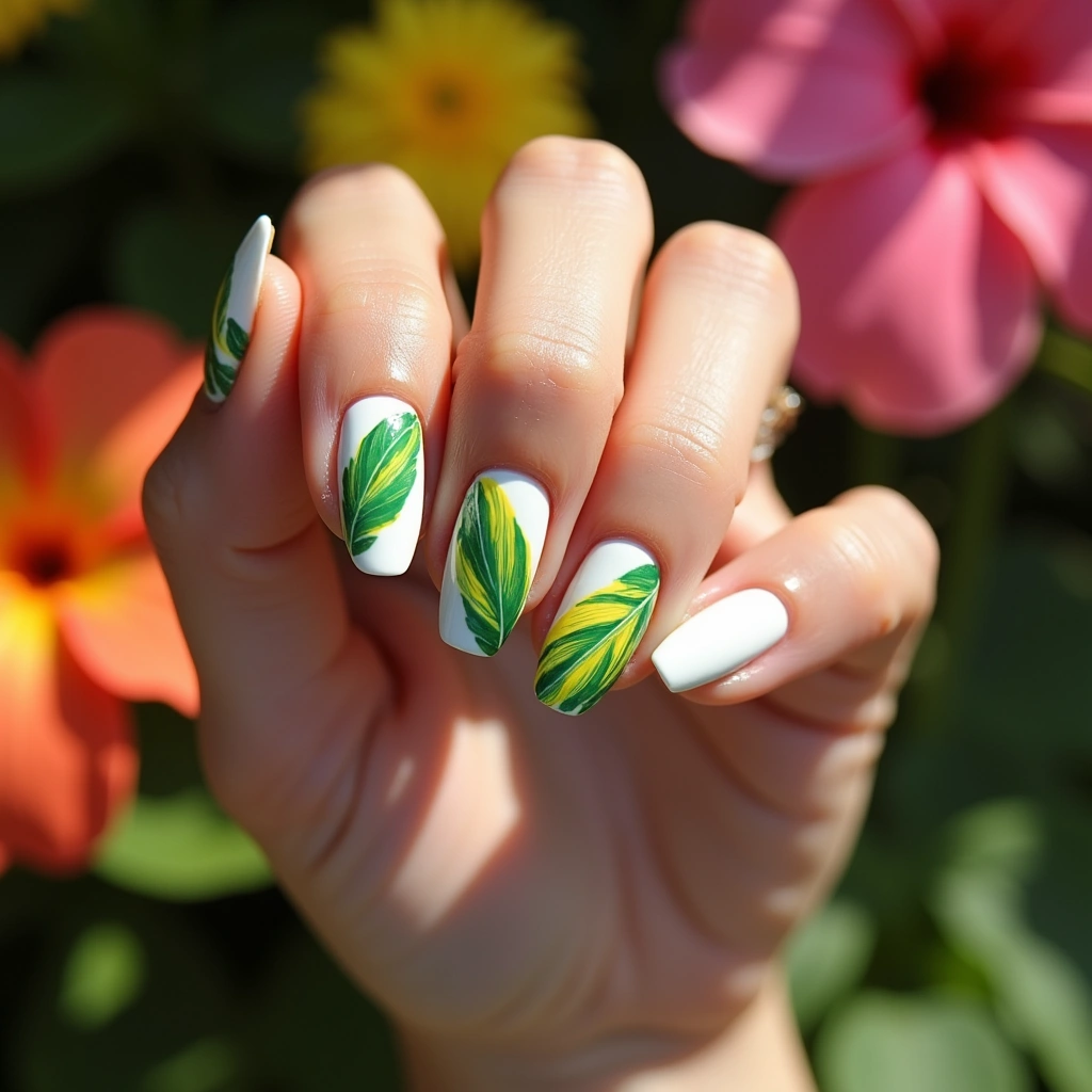 Leafy Banana Elegance