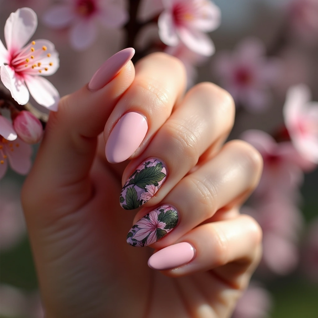 Floral Grunge Matte