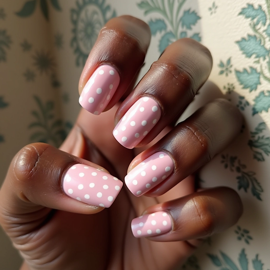 Playful Sheer Pink Retro