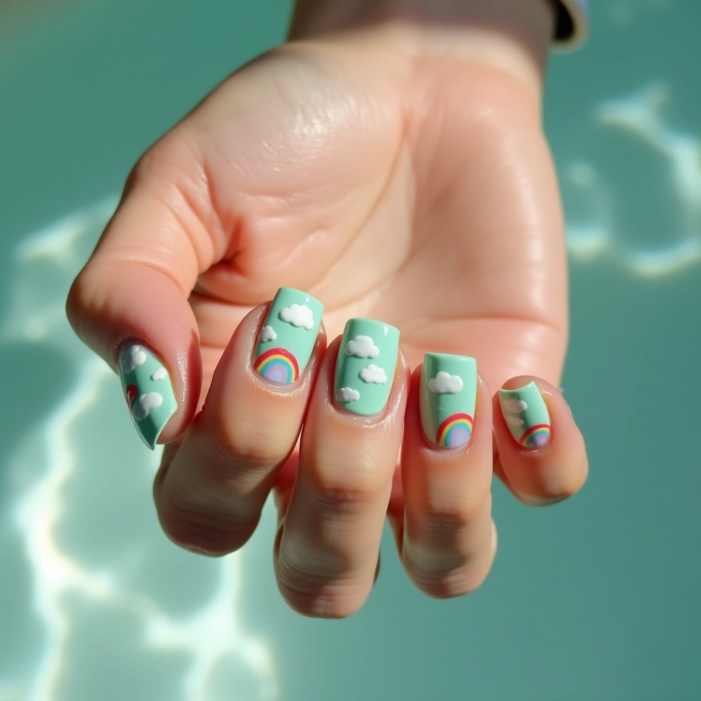 Playful Girly Clouds