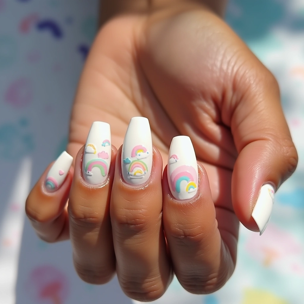 Whimsical Girly Rainbows