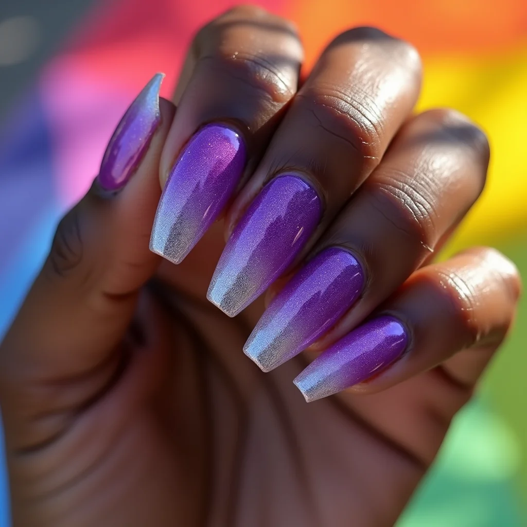 Party Purple Acrylic