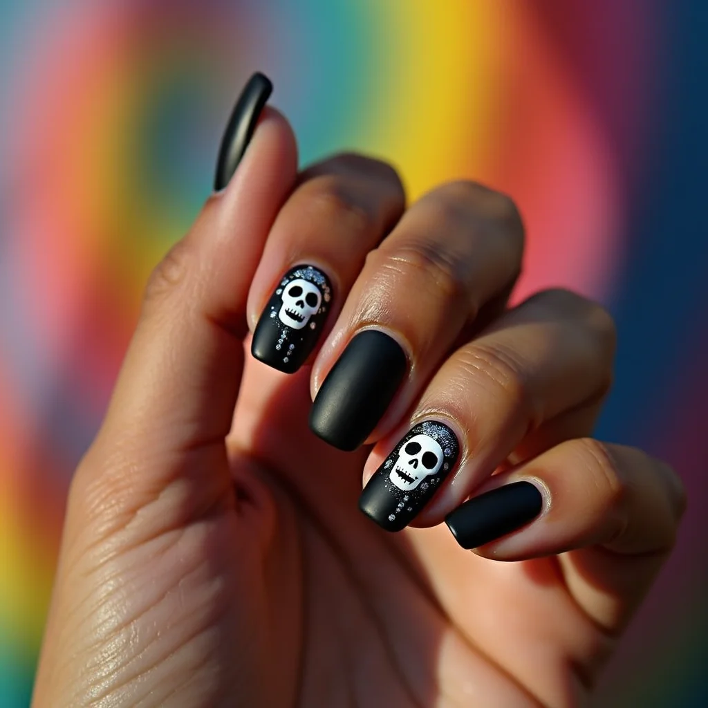 Edgy Black Shimmer