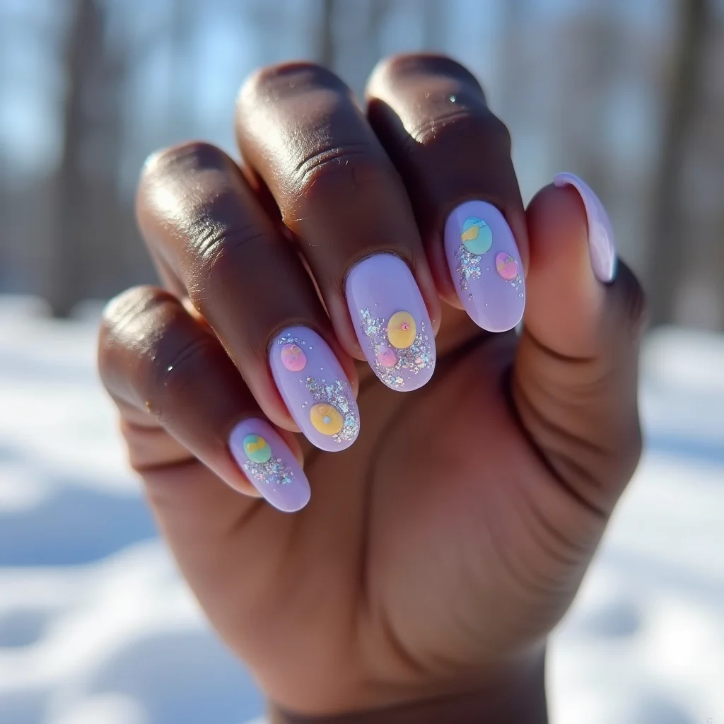 Glitter Easter Eggs