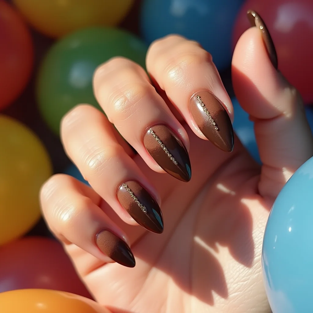 Chain Walnut Ombre
