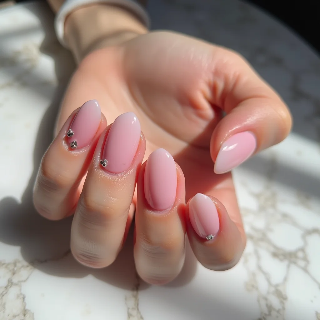  Korean Jelly Pink Ombre