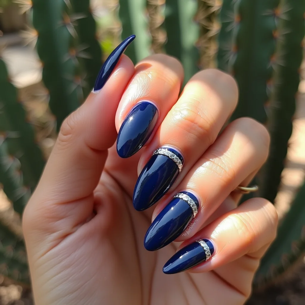Glamorous Indigo Chains