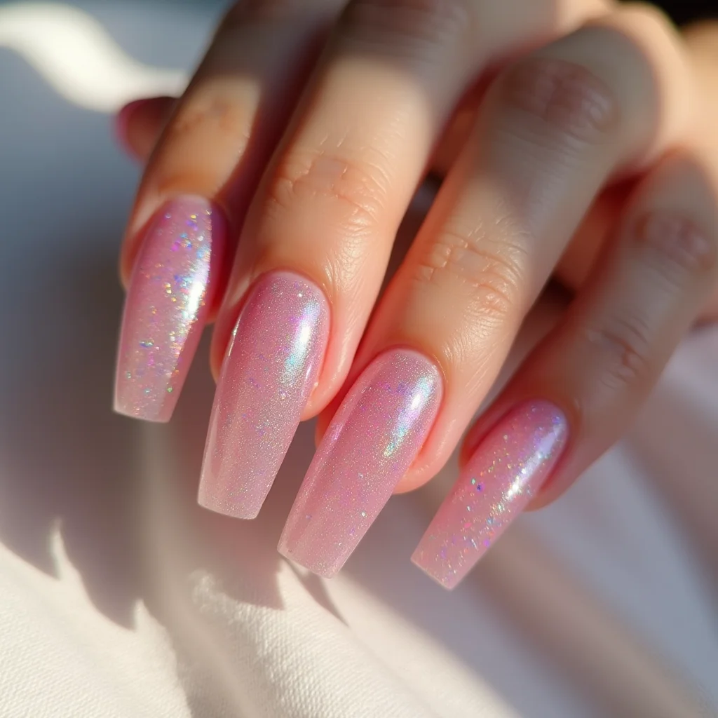 Dazzling Pink Jelly Sparkle