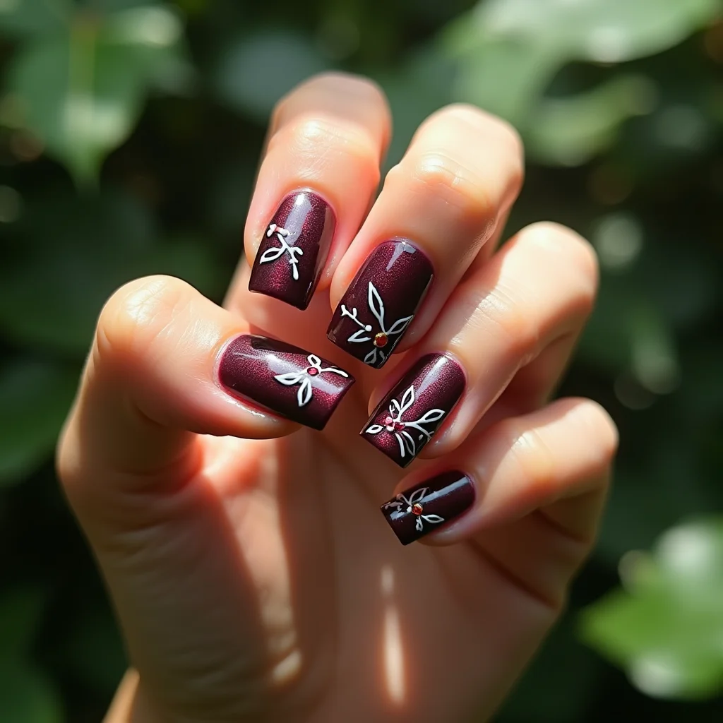 Sparkling Holly Gems