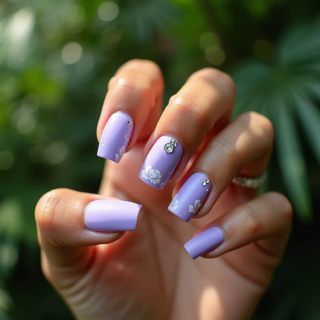 Sparkling Candy Lilac