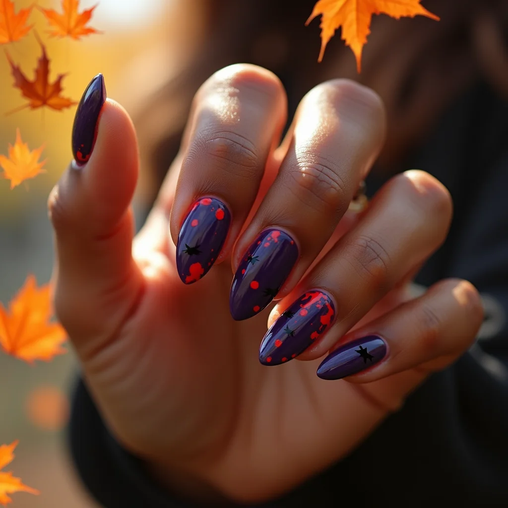 Halloween Blood Splatter Charm