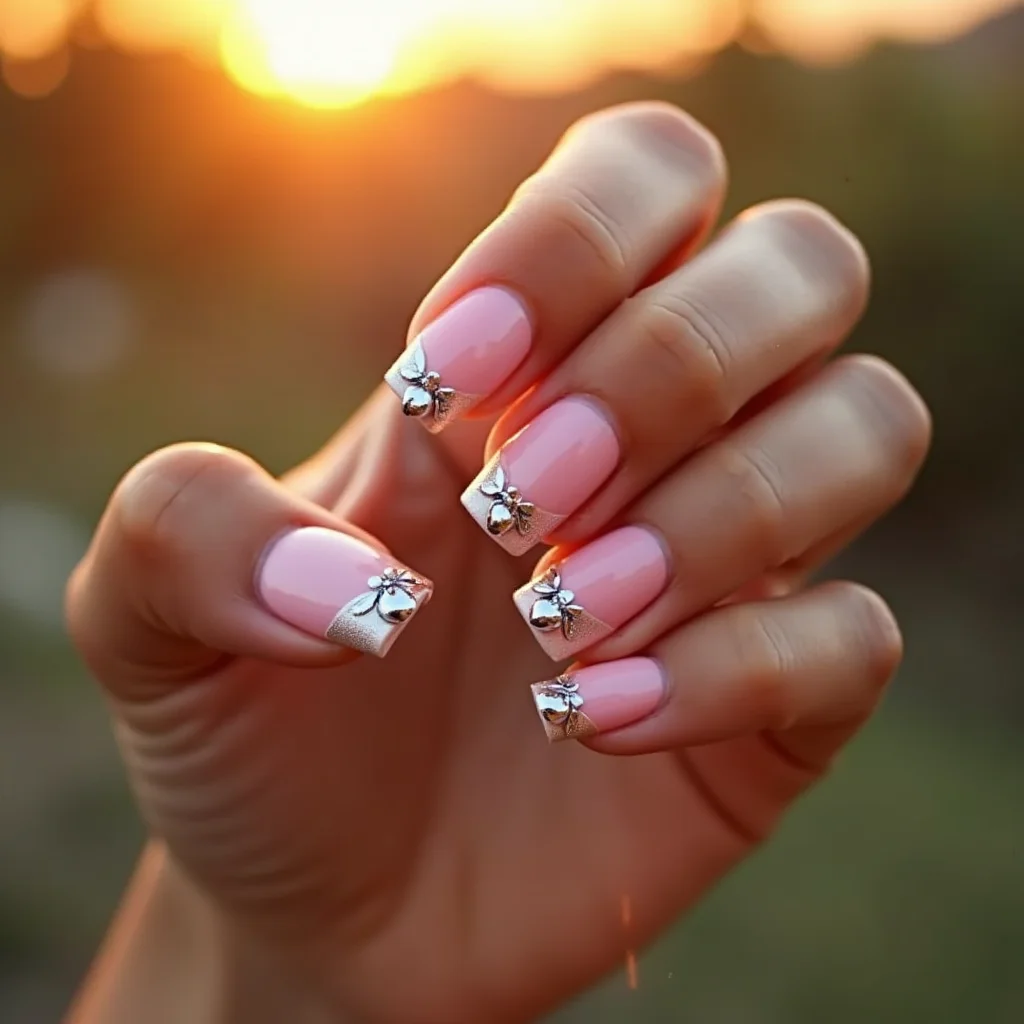 Bell Pink Christmas French