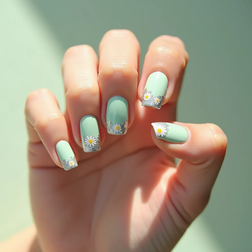  Fresh French With Daisies