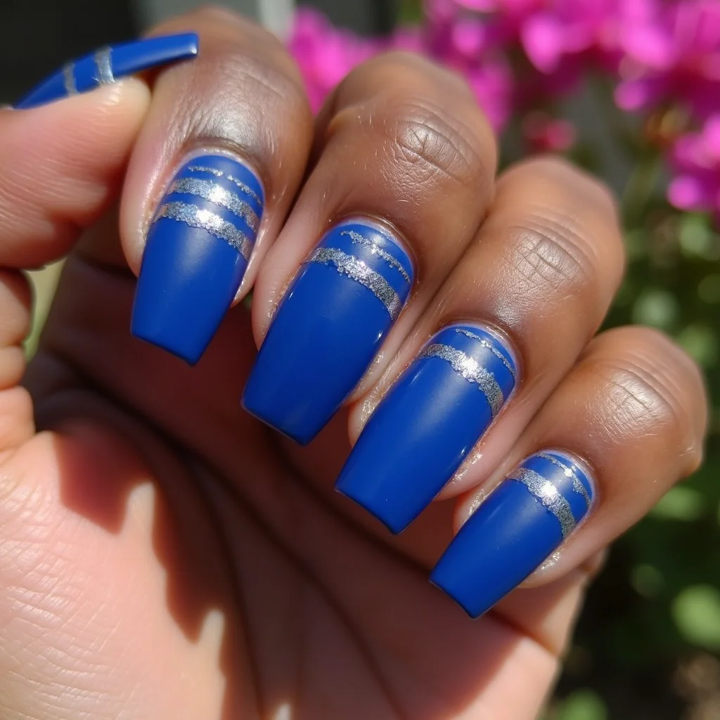 Edgy Blue Aura
