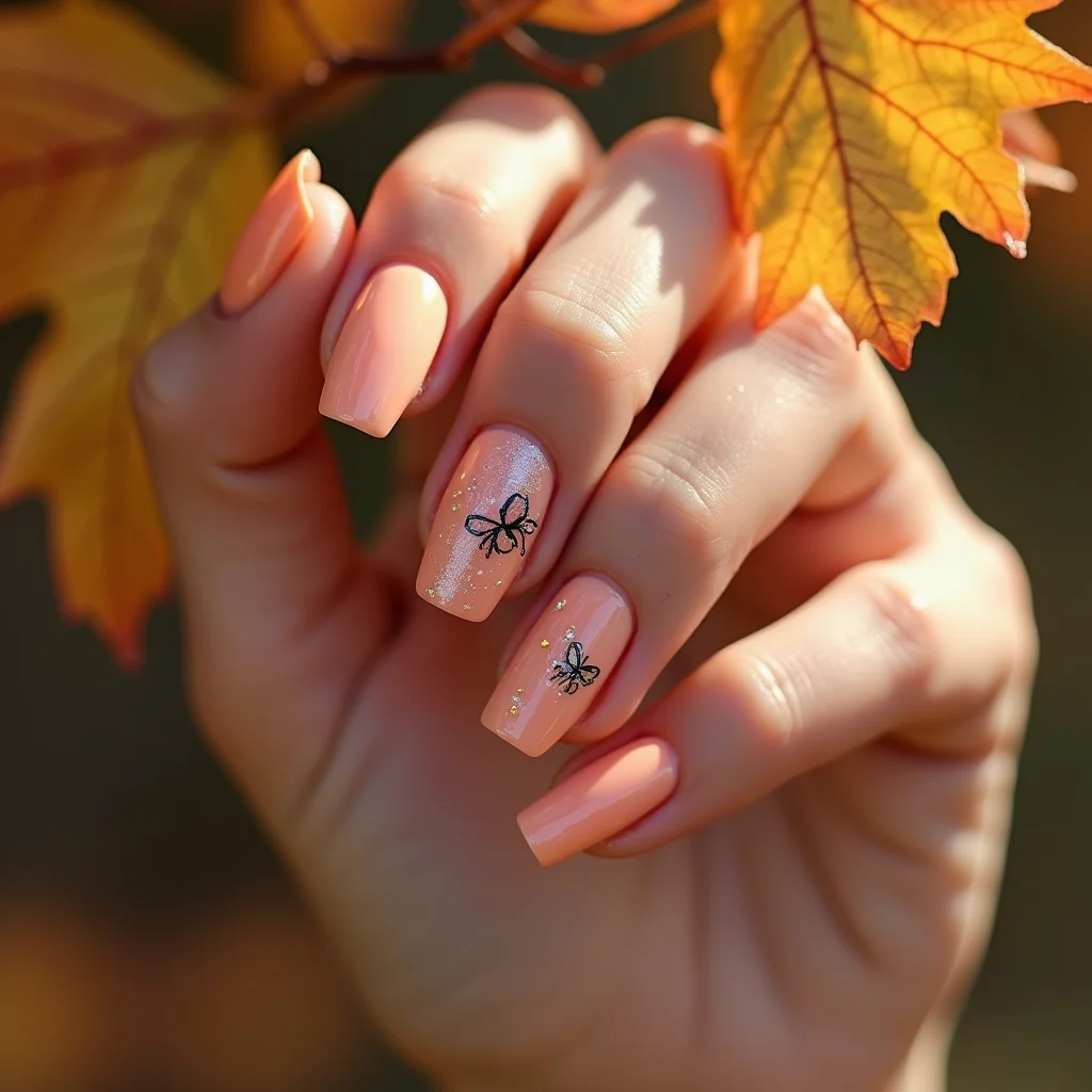  Peachy Color Butterflies