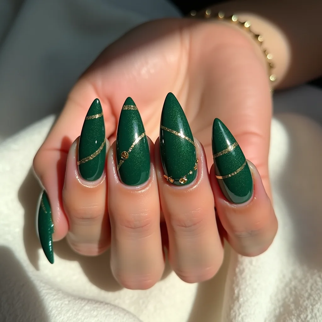 Glamorous Sharp Glitter